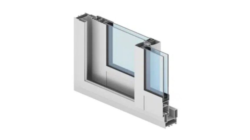 Polikarbonát tolóajtó a Caribi Télikert Kft. kínálatában