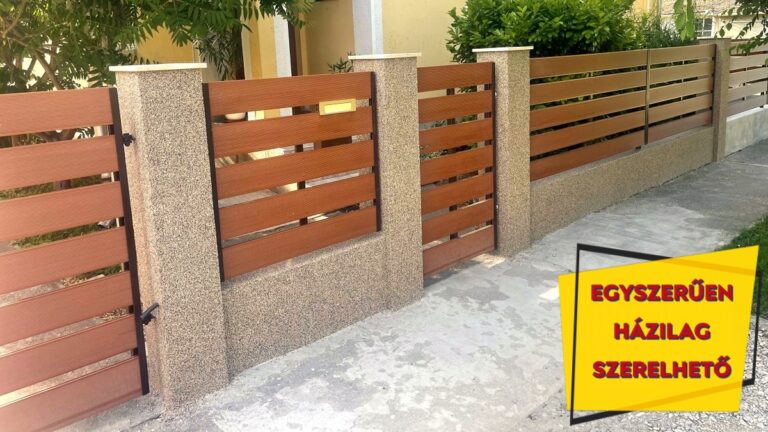 Minőségi fa kerítésléc az XXL kerítés kínálatában